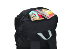 Outdoor Products Arrowhead Mammoth compression straps securing gear quickly during travel