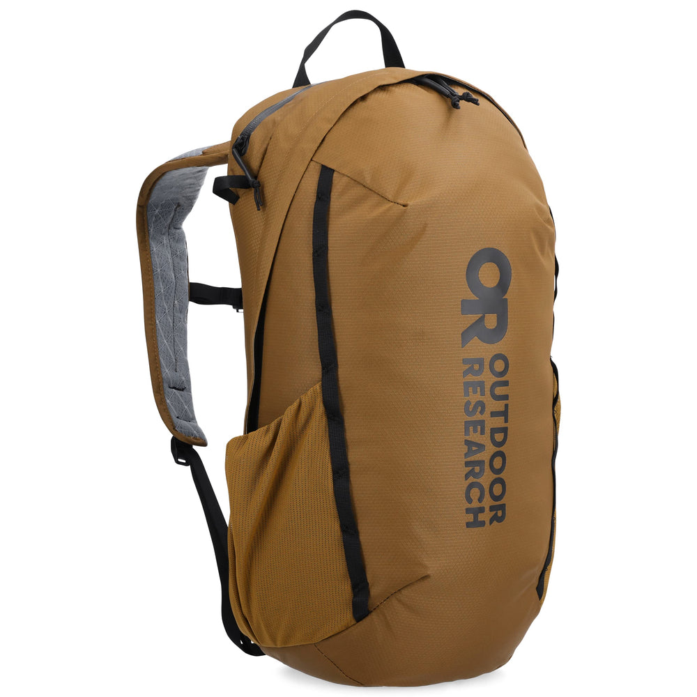 Outdoor Research Adrenaline Day Pack 20L in Coyote, front view for daily adventures