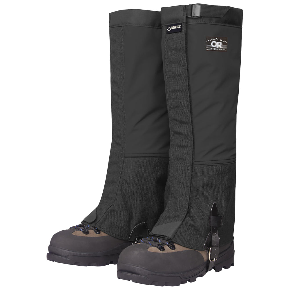 Outdoor Research Crocodile Classic Gaiters Wide protect boots from water and wind.
