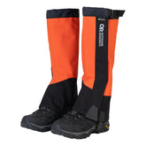 Outdoor Research Crocodile Gaiters front view with Gore-Tex 3L protection for damp trails