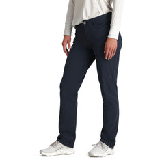 Outdoor Research Ferrosi pants waist closure detail for secure fit on climbs
