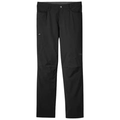 Outdoor Research Ferrosi pants close-up texture and waistband for durable comfort.