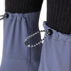 Outdoor Research Ferrosi Trail Gaiters heel detail with boot lace hook and sturdy construction.