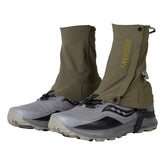 Outdoor Research Insect Shield Ferrosi Trail Gaiters front view showing lightweight protection on rugged trails.