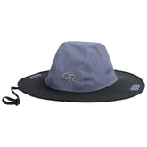 Outdoor Research Seattle Rain Hat back view with wide brim for weather protection.