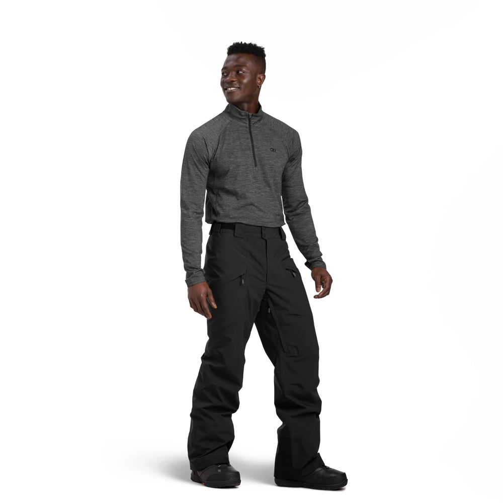 Outdoor Research Snowcrew Pants front view for winter hiking
