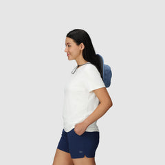 Outdoor Research Solar Roller Sun Hat with drawcord ensures secure fit on trails.