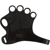 Outdoor Research Splitter II gloves half-finger design for climbers with precise grip control and durability.
