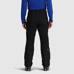 Outdoor Research Trailbreaker Pants back view highlighting durable construction for rugged days.