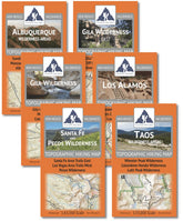 Outdoor Trail Maps Albuquerque Wilderness Areas map for precise on-trail navigation