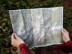 Outdoor Trail Maps 1:30,000 scale detail supports precise distance estimation