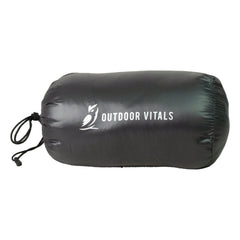 Outdoor Vitals LoftTek Hybrid Booties small sole-detail shows ultralight construction