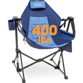 OuterSpa hammock camping chair setup shows quick five‑second assembly for outdoors
