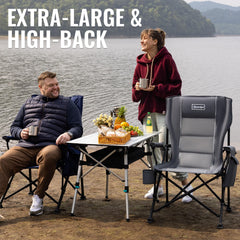 OuterSpa high seat 26inch height for easy, relaxed seating.