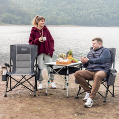 OuterSpa oversized folding chair open, ready for lounging anywhere.