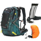 Outplea backpack back panel with ventilated design for cooler hiking comfort.