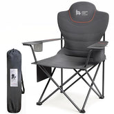 OUTSIDER folding camping chair with 400 lb capacity delivers sturdy stability for outdoor adventures.