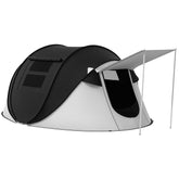 Outsunny pop-up tent front view with quick setup and roomy interior.