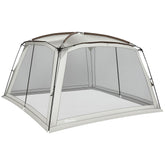 Outsunny screen house 12x12 overview showing spacious shade for outdoor gatherings.