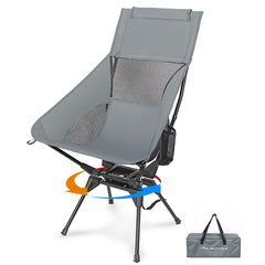 Outtply swivel camping chair 360-view enables versatile outdoor seating and directional comfort.