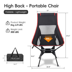 OUTTPLY swivel chair head-support high-back keeps neck comfortable.