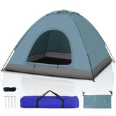 Outvita 4-person dome tent interior spacious for family camping.