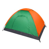 Outvita camping dome tent 2-person orange and green for versatile outdoor adventures