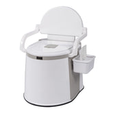 Outvita portable toilet with easy assembly for camping trips.