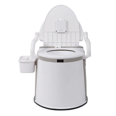 Outvita portable toilet compact design saves space on boats and vans.