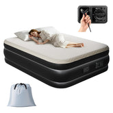 Outvita Twin Air Mattress with built-in pump for quick, effortless inflation.