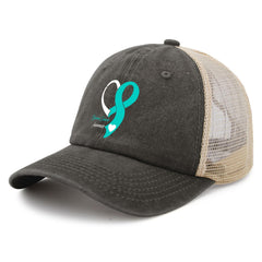 Side view showing adjustable back strap