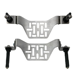 Overland Kitted Stealth Folding MaxTrax roof rack mount – rugged, modular design for versatile roof setups.