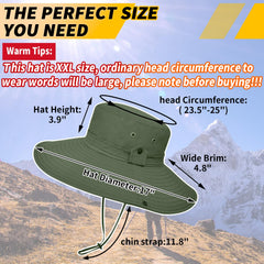 Breathable mesh panels on the sun hat