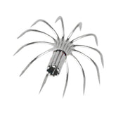 OVERTOYOU 15mm stainless steel squid hook for saltwater reliability and easy handling.