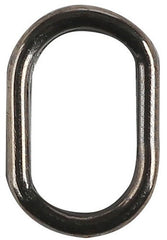 Owner 4185-031 oval split ring maintains knot clearance and corrosion resistance.