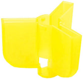 Owner 5112-140 yellow safety caps pack shot showing easy grip for quick changes