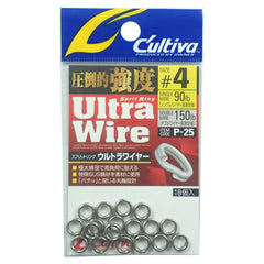 Owner 72825 P-25 Ultra Wire Split Ring #4 90/150 lb set image 1