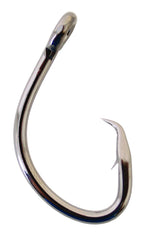 Owner American 5127-161 Super Mutu Circle Hook, forged for large live baits and bigger catches.