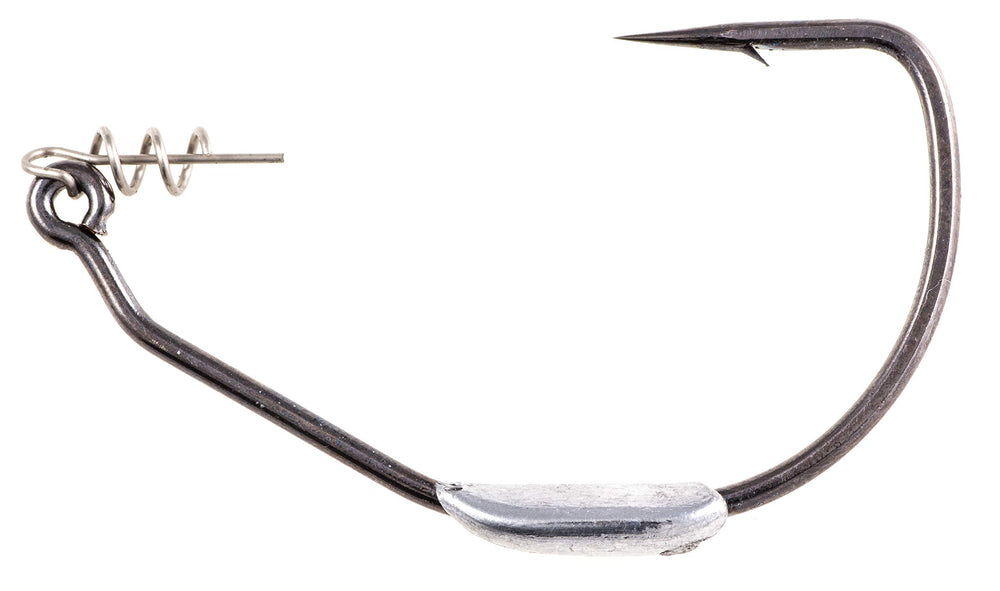 Owner American Weighted Beast soft bait hook size 4/0 with 1/8 oz weight for precise sinking.