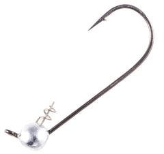 Owner Shaky Head with 3/8-ounce weight and 5/0 hook for weedless Texas rigging in natural finish