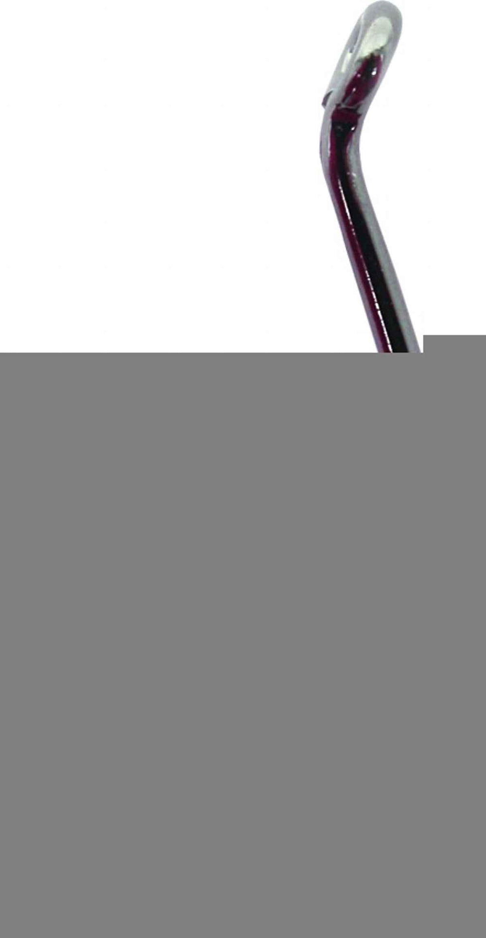 Owner SSW needle point hook in black 6/0 pro-pk for nightcrawler and minnow baiting.