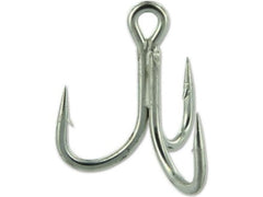 Owner ST-66 short-shank treble hook resists corrosion for saltwater lures