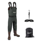 OXYVAN duck hunting waders full ensemble with waterproof boots for outdoor hunting