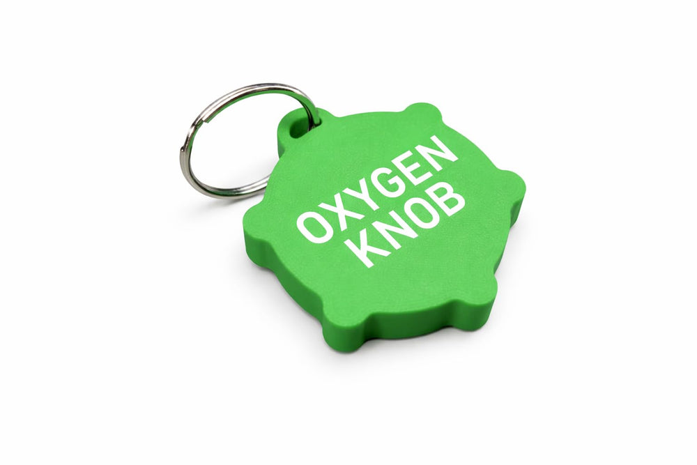 Oxygen Knob green bottle wrench replacement for quick, easy adjustments.