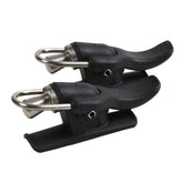 OYSTERBOY 2 Pack Casting Cannon Black - front view with thumb trigger