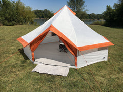 Ozark Trail thirteen-by-thirteen yurt with spacious headroom for groups