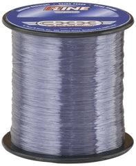 P-Line CXX-Xtra Strong 600-yard spool in Smoke Blue, showing abrasion resistance