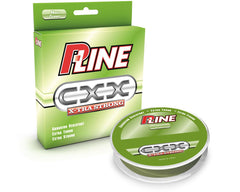 P-Line CXX-XTRA Strong Hi-Vis line on rod setup aids bite detection and casting control.
