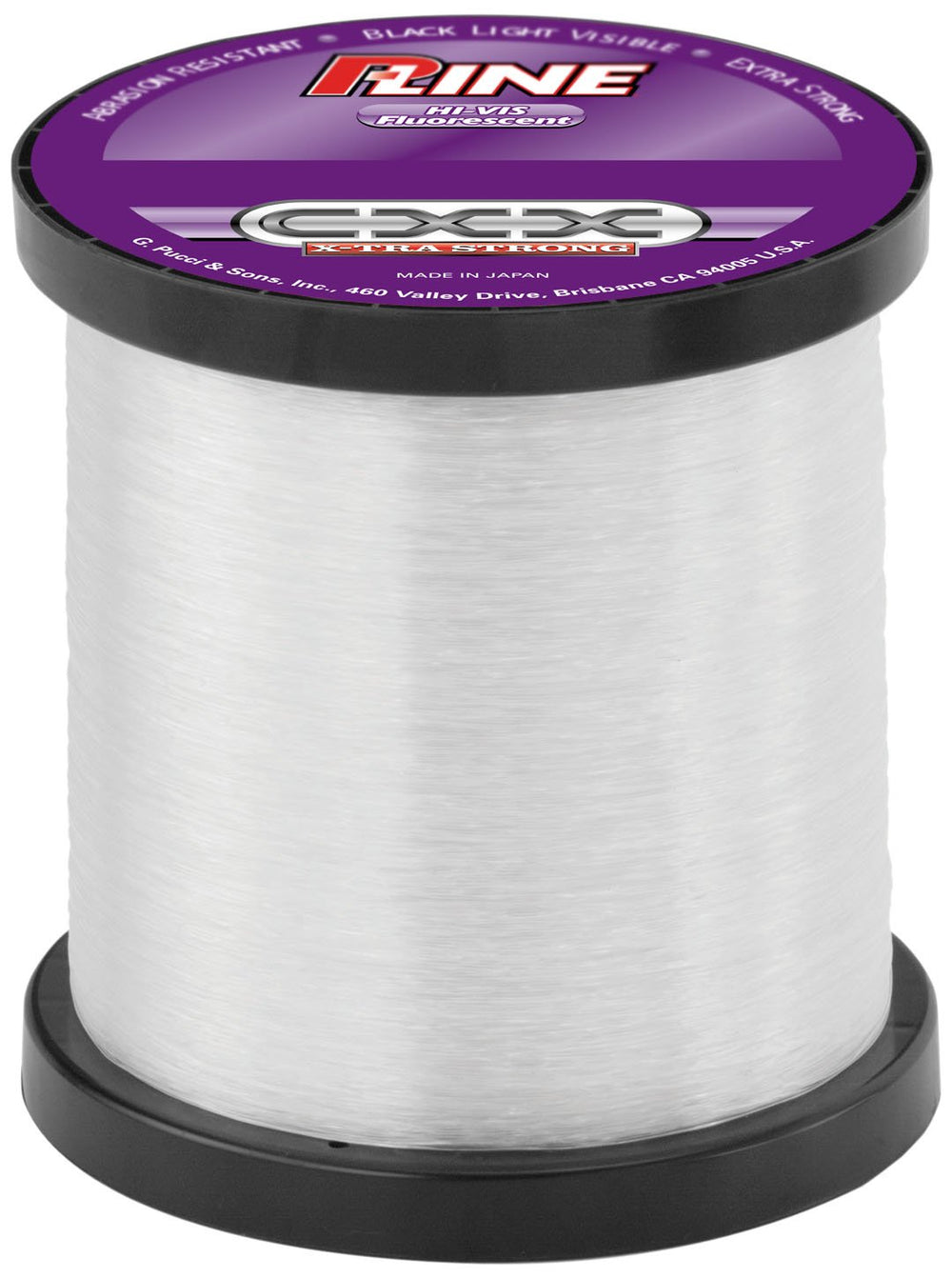 P-Line CXX-Xtra Strong high-visibility spool, 3000 yards, rugged line for tough cover and big fish