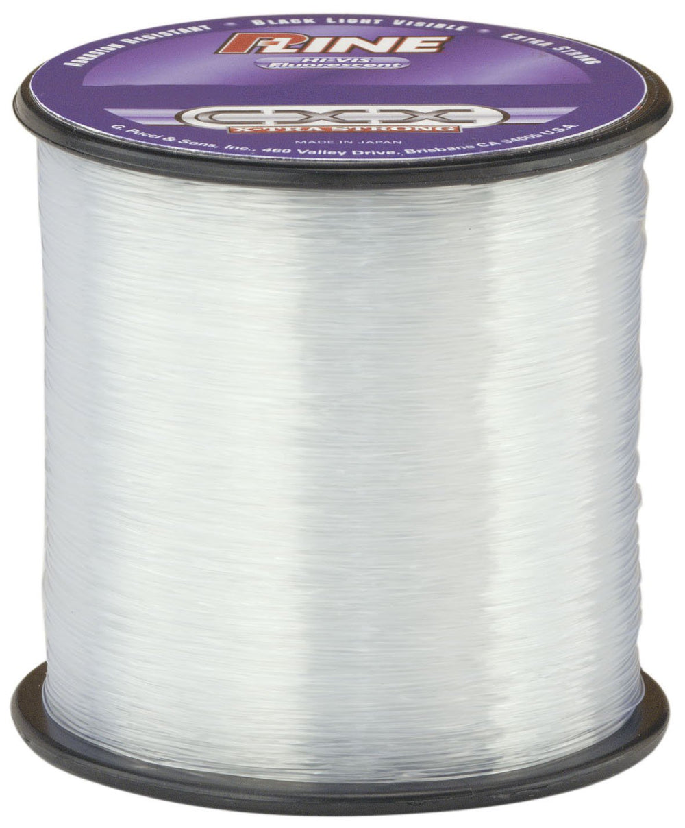 P-Line CXX-Xtra Strong high-visibility spool aids easy strike detection in tough conditions.